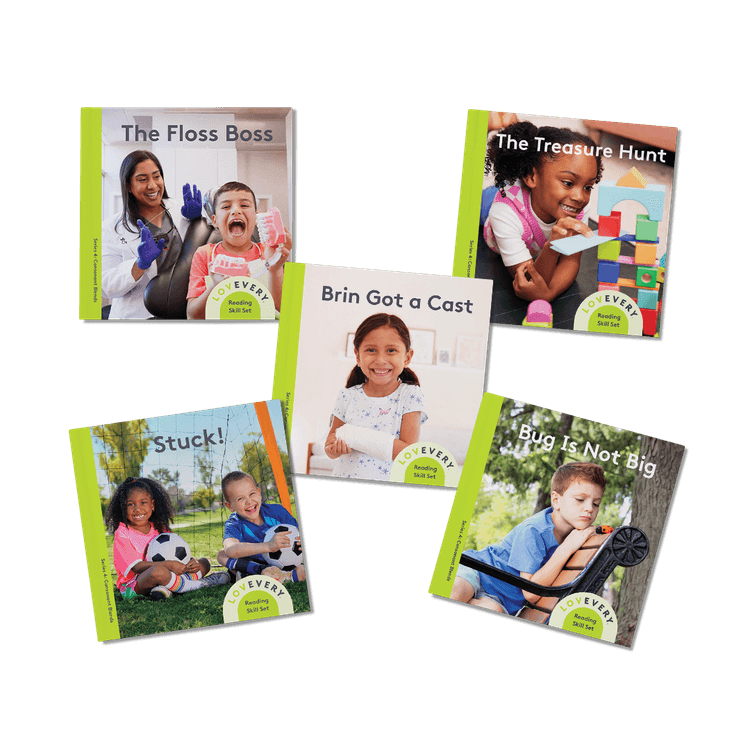 Lovevery Reading Skill Set Part 2 Games Consonant Blend Book Series