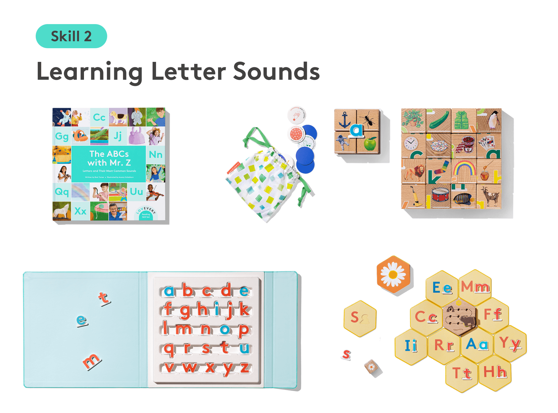 Lovevery Reading Skill Set: Learning Letter Sounds